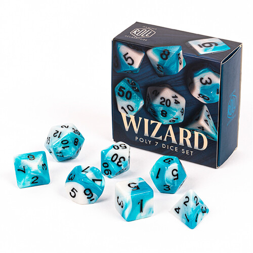 Игровые кубики Card & Roll Accessories – Wizard 7-Polyhedral Dice
Игровые кубики Card & Roll Accessories – Wizard 7-Polyhedral Dice