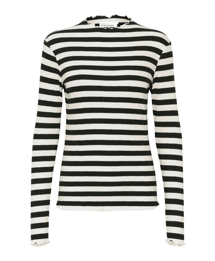 Полосатый топ с длинными рукавами и рюшами по краям Karen By Simonsen, мультиколор
Полосатый топ с длинными рукавами и рюшами по краям Karen By Simonsen, мультиколор