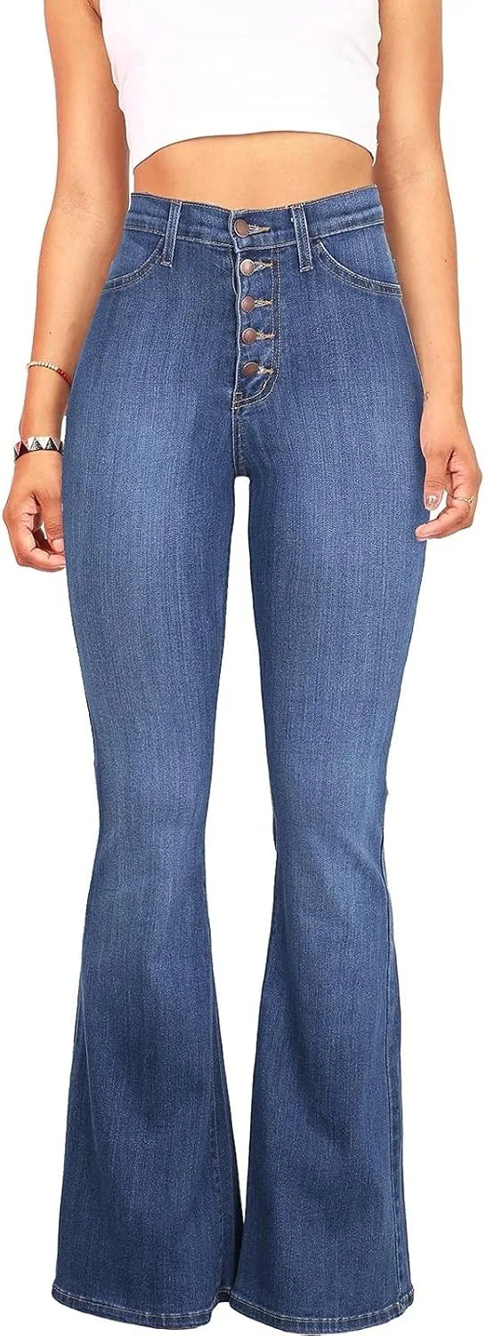 Женские джинсы Bell Bottom с высокой посадкой и растяжкой Lxitoler
Женские джинсы Bell Bottom с высокой посадкой и растяжкой Lxitoler