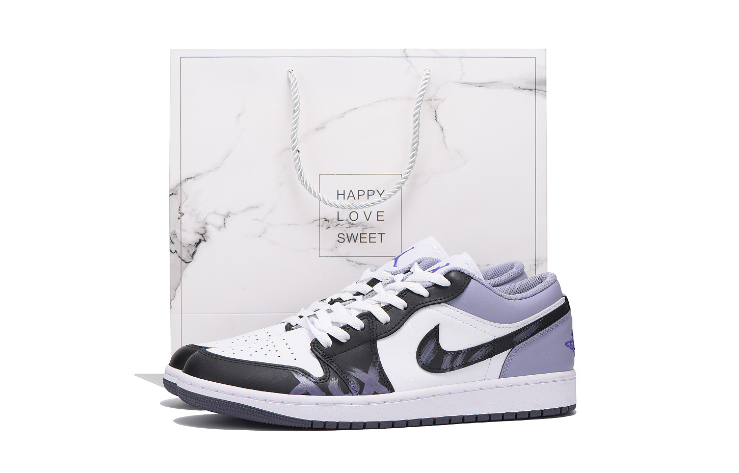 Jordan Баскетбольные кроссовки Air 1 с нескользящим и износостойким покрытием, низкие, винтажные, мужские, белые, фиолетовые
Jordan Баскетбольные кроссовки Air 1 с нескользящим и износостойким покрытием, низкие, винтажные, мужские, белые, фиолетовые