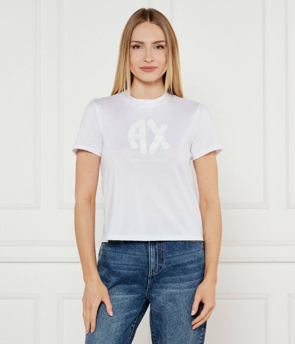 Футболки Regular fit Armani Exchange, белый 
Футболки Regular fit Armani Exchange, белый
