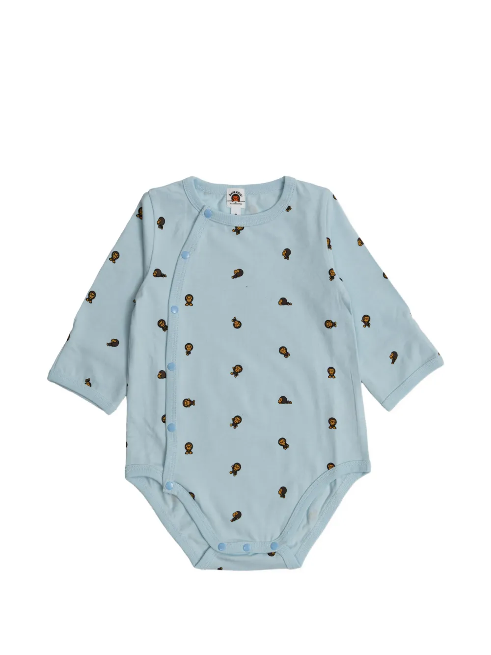 Боди с принтом и длинными рукавами A Bathing Ape, синий
Боди с принтом и длинными рукавами A Bathing Ape, синий