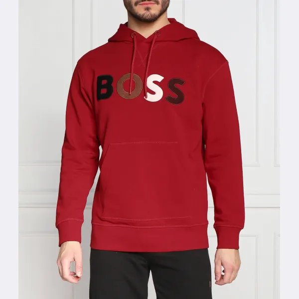 Флисовая толстовка wecolour стандартного кроя Boss, красный
Флисовая толстовка wecolour стандартного кроя Boss, красный