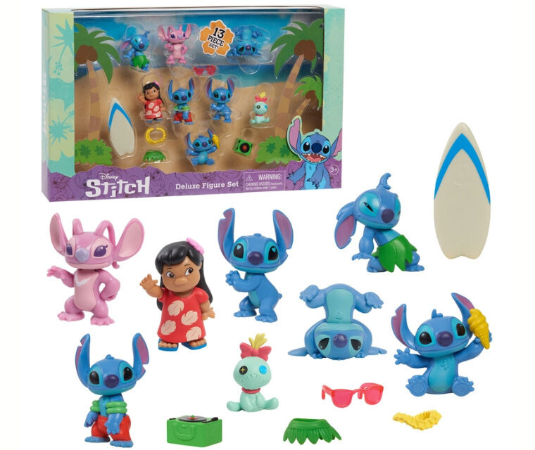 Набор фигурок STITCH LILO AND STITCH Deluxe, фигурка JUST PLAY 46259
Набор фигурок STITCH LILO AND STITCH Deluxe, фигурка JUST PLAY 46259