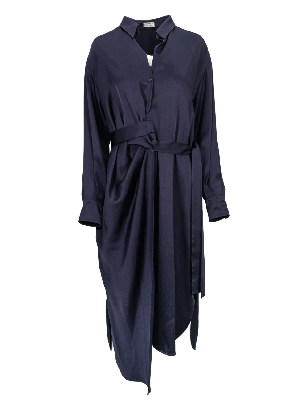 Платье миди с длинными рукавами Brunello Cucinelli, синий
Платье миди с длинными рукавами Brunello Cucinelli, синий