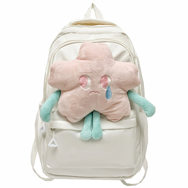 Рюкзак нейлоновый средний размер женский белый/розовый/зеленый/желтый PINK·LAND, полоски белый
Рюкзак нейлоновый средний размер женский белый/розовый/зеленый/желтый PINK·LAND, полоски белый