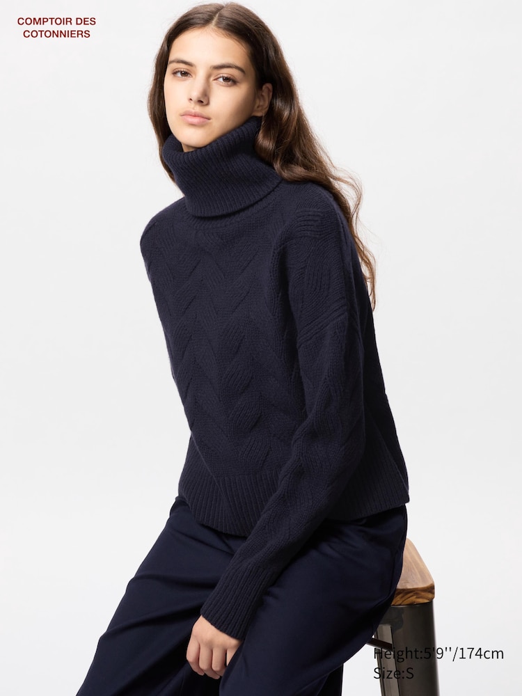 Водолазка из овечьей шерсти Uniqlo, цвет 69 синий
Водолазка из овечьей шерсти Uniqlo, цвет 69 синий