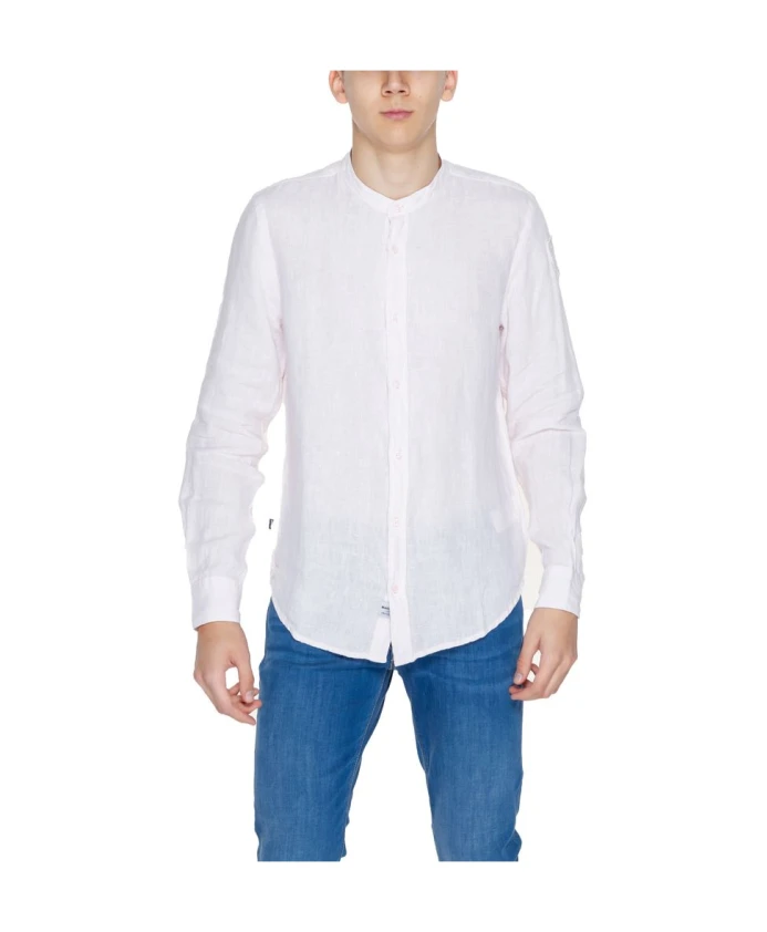 24Sblous01031 льняная рубашка Blauer, белый
24Sblous01031 льняная рубашка Blauer, белый