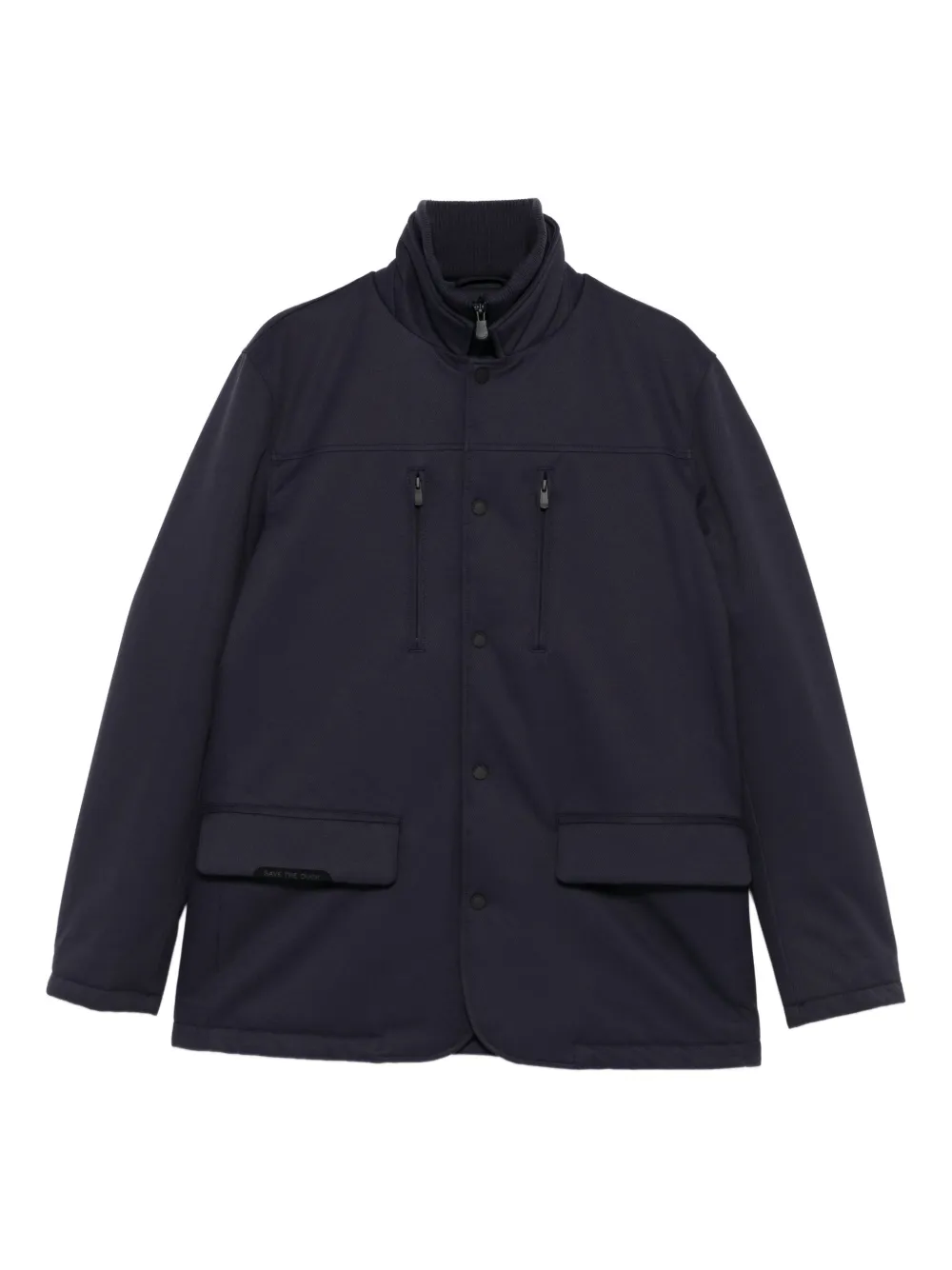 Пальто с воротником-стойкой и карманами Save The Duck, синий
Пальто с воротником-стойкой и карманами Save The Duck, синий