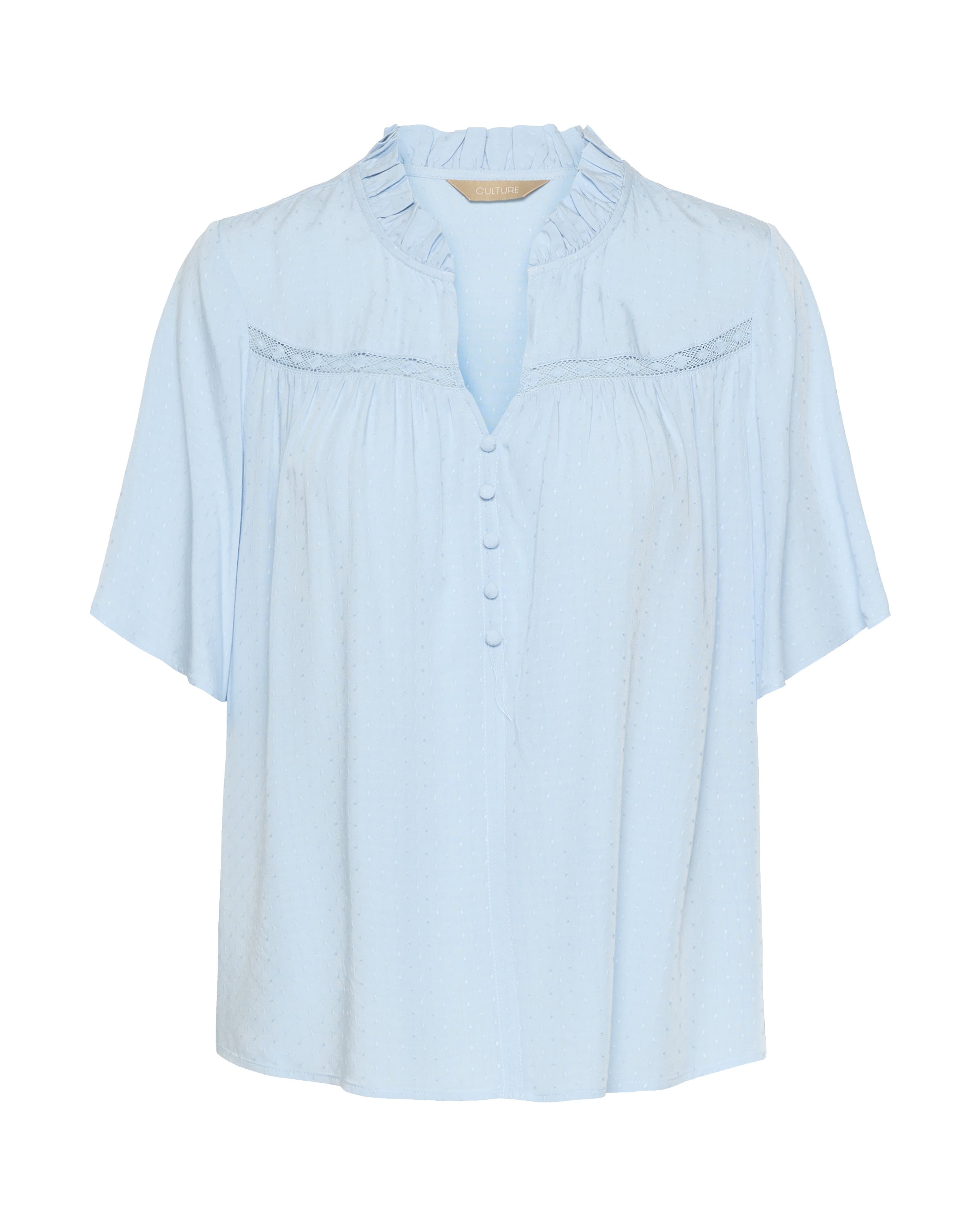 CULTURE Блузка 'Coda' в светло-голубом цвете
CULTURE Блузка 'Coda' в светло-голубом цвете