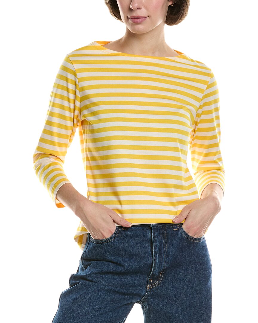 Маримекко Лодочка Облегающая Футболка Marimekko, желтый 
Маримекко Лодочка Облегающая Футболка Marimekko, желтый