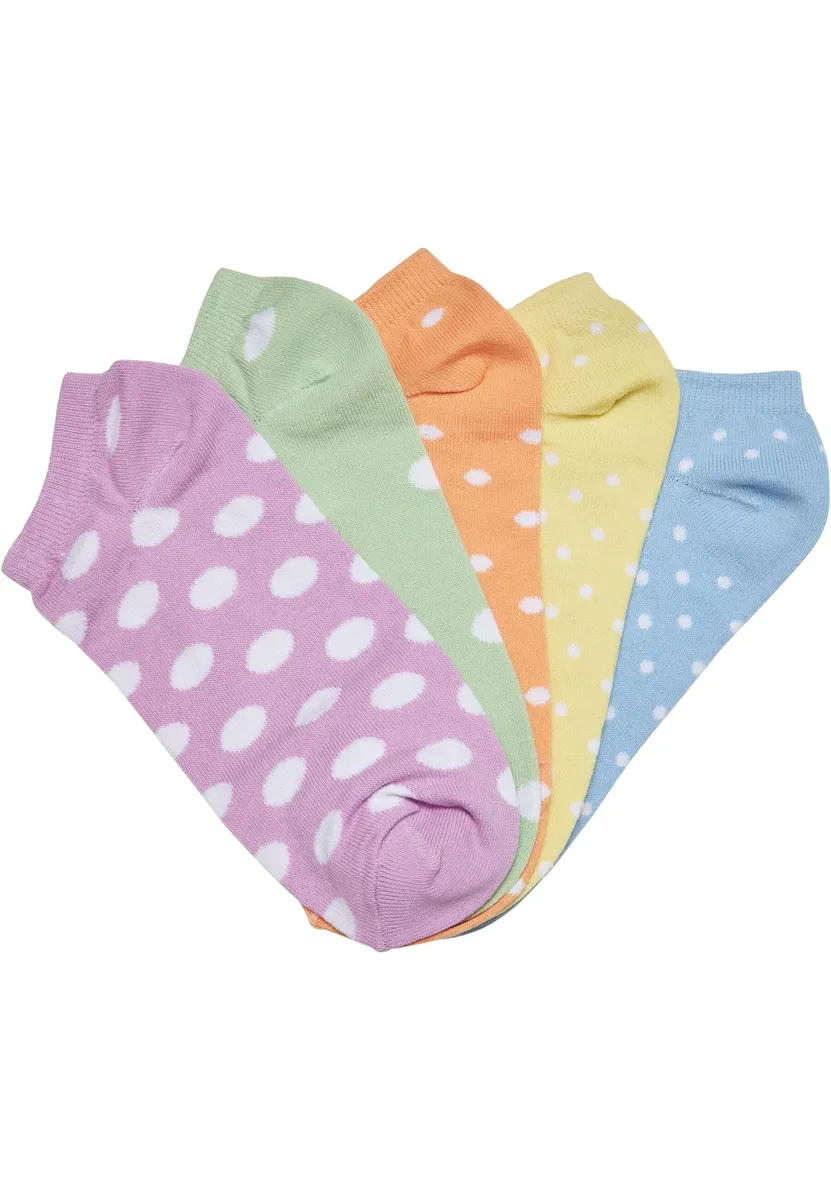 Базовые носки URBAN CLASSICS " Urban Classics Unisex No Show Socks Dots 5-Pack" (1 пара), цвет Summercolor
Базовые носки URBAN CLASSICS " Urban Classics Unisex No Show Socks Dots 5-Pack" (1 пара), цвет Summercolor