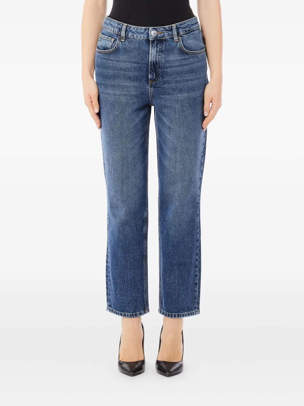 Джинсы с нашивкой-логотипом LIU JO, синий
Джинсы с нашивкой-логотипом LIU JO, синий