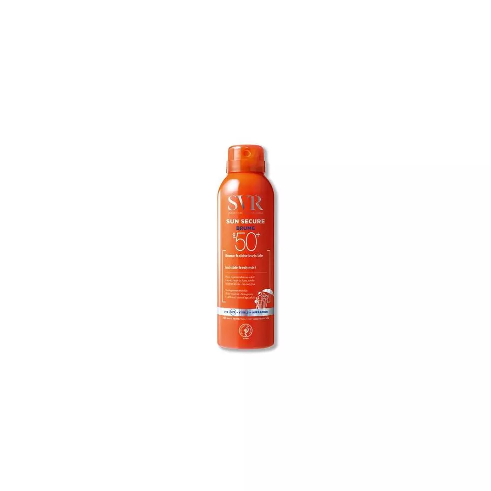 Солнцезащитный крем Sun Secure Brume Spf50+ Svr Laboratoire Dermatologique, 200 мл 
Солнцезащитный крем Sun Secure Brume Spf50+ Svr Laboratoire Dermatologique, 200 мл