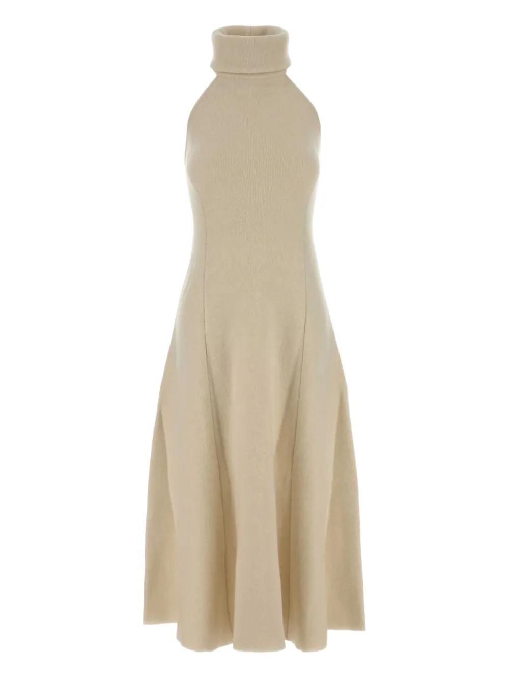 Платье миди с вырезом халтер Magda Butrym, нейтральный
Платье миди с вырезом халтер Magda Butrym, нейтральный