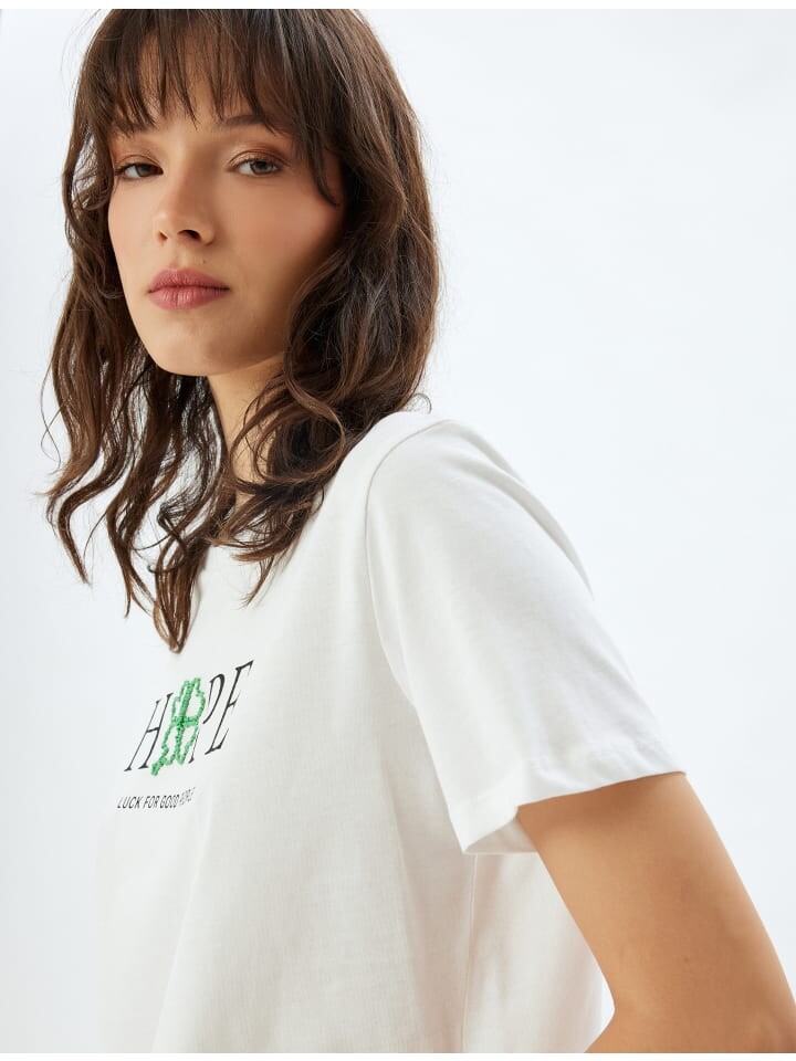 Футболка KOTON T-shirt, белый
Футболка KOTON T-shirt, белый