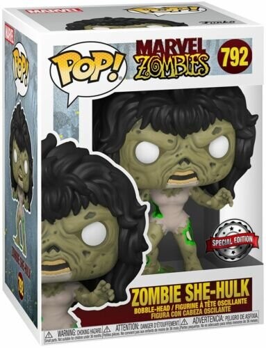 Funko POP! Marvel Zombies Zombie She Hulk 792 Se
Funko POP! Marvel Zombies Zombie She Hulk 792 Se