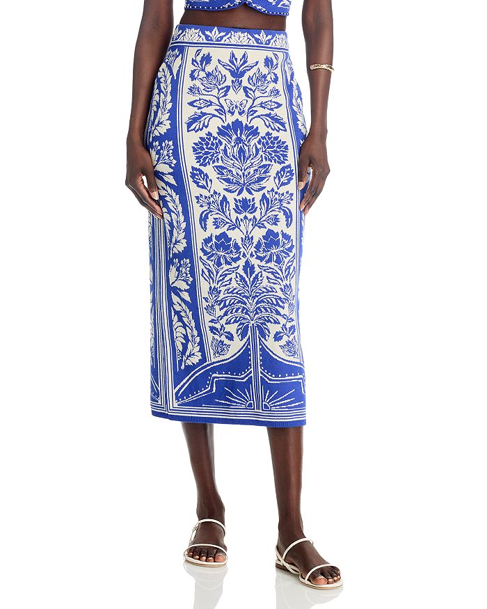 Юбка из гобеленовой вязки FARM Rio, мультиколор
Юбка из гобеленовой вязки FARM Rio, мультиколор