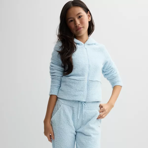 Уютная толстовка с капюшоном на молнии для девочек 7-16 лет Limited Too, голубой
Уютная толстовка с капюшоном на молнии для девочек 7-16 лет Limited Too, голубой