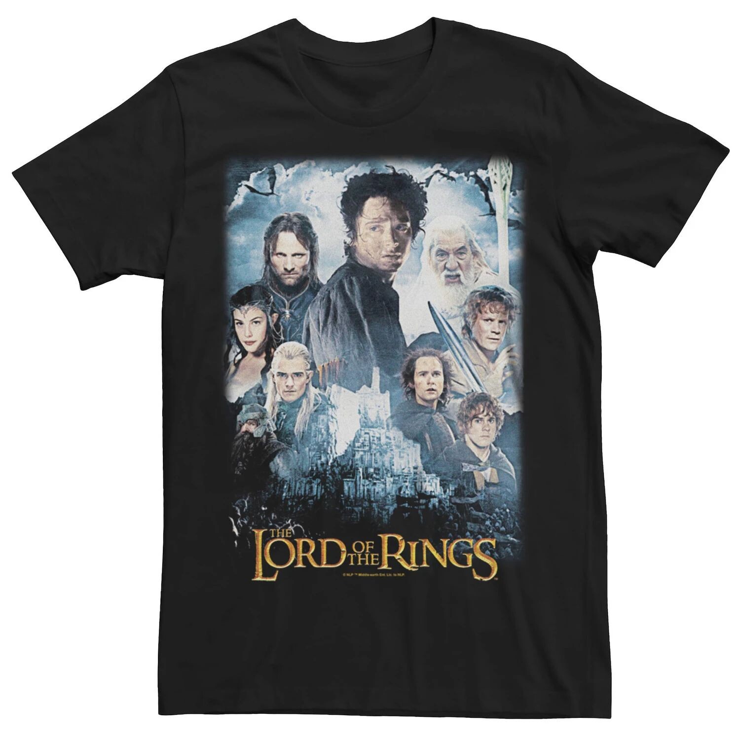 Мужская футболка с изображением плаката «Властелин колец: Возвращение короля» Licensed Character
Мужская футболка с изображением плаката «Властелин колец: Возвращение короля» Licensed Character