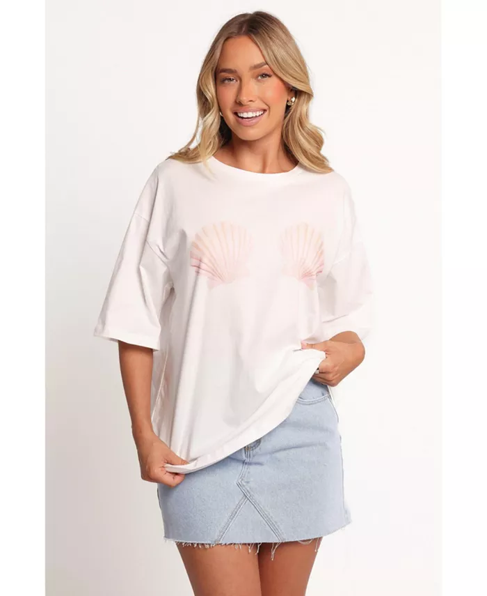 Женская футболка с рисунком Сэмми Petal and Pup, белый
Женская футболка с рисунком Сэмми Petal and Pup, белый