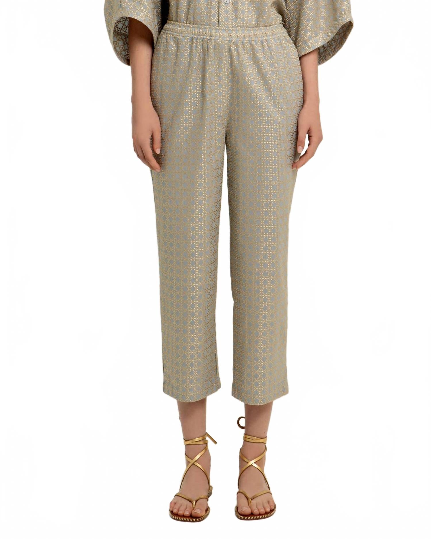 Кросби Брюки с эластичным поясом в бежевом Greek Archaic Kori
Кросби Брюки с эластичным поясом в бежевом Greek Archaic Kori