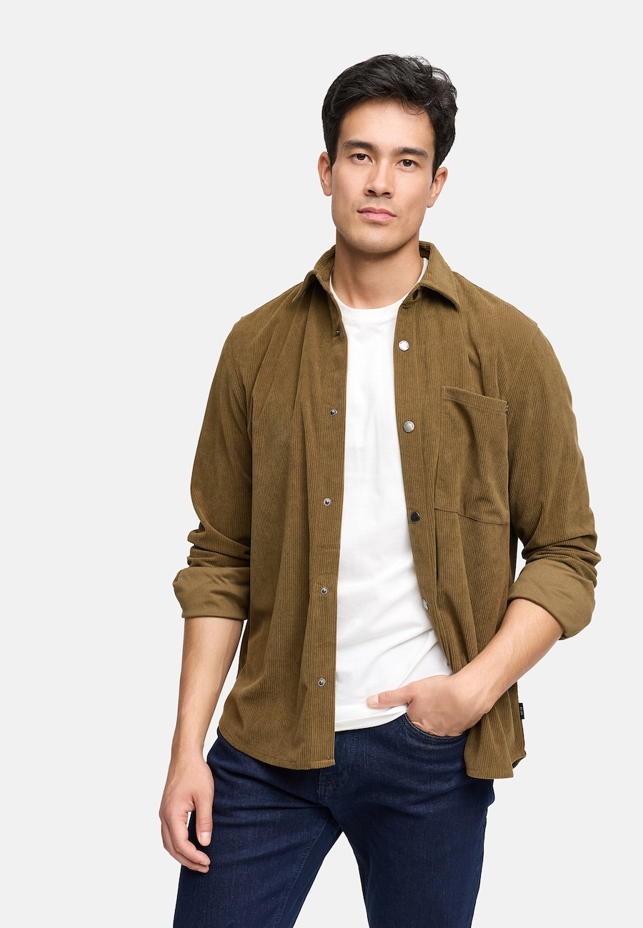 Рубашка на пуговицах классического кроя INDICODE JEANS INNemoto, хаки
Рубашка на пуговицах классического кроя INDICODE JEANS INNemoto, хаки