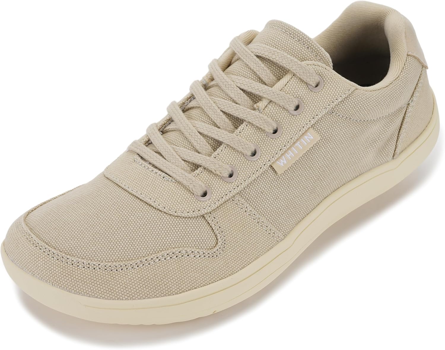 Мужские широкий обувь WHITIN, Стильные минималистичные кеды из ткани, Подошва с нулевым перепадом, бежевый
Мужские широкий обувь WHITIN, Стильные минималистичные кеды из ткани, Подошва с нулевым перепадом, бежевый