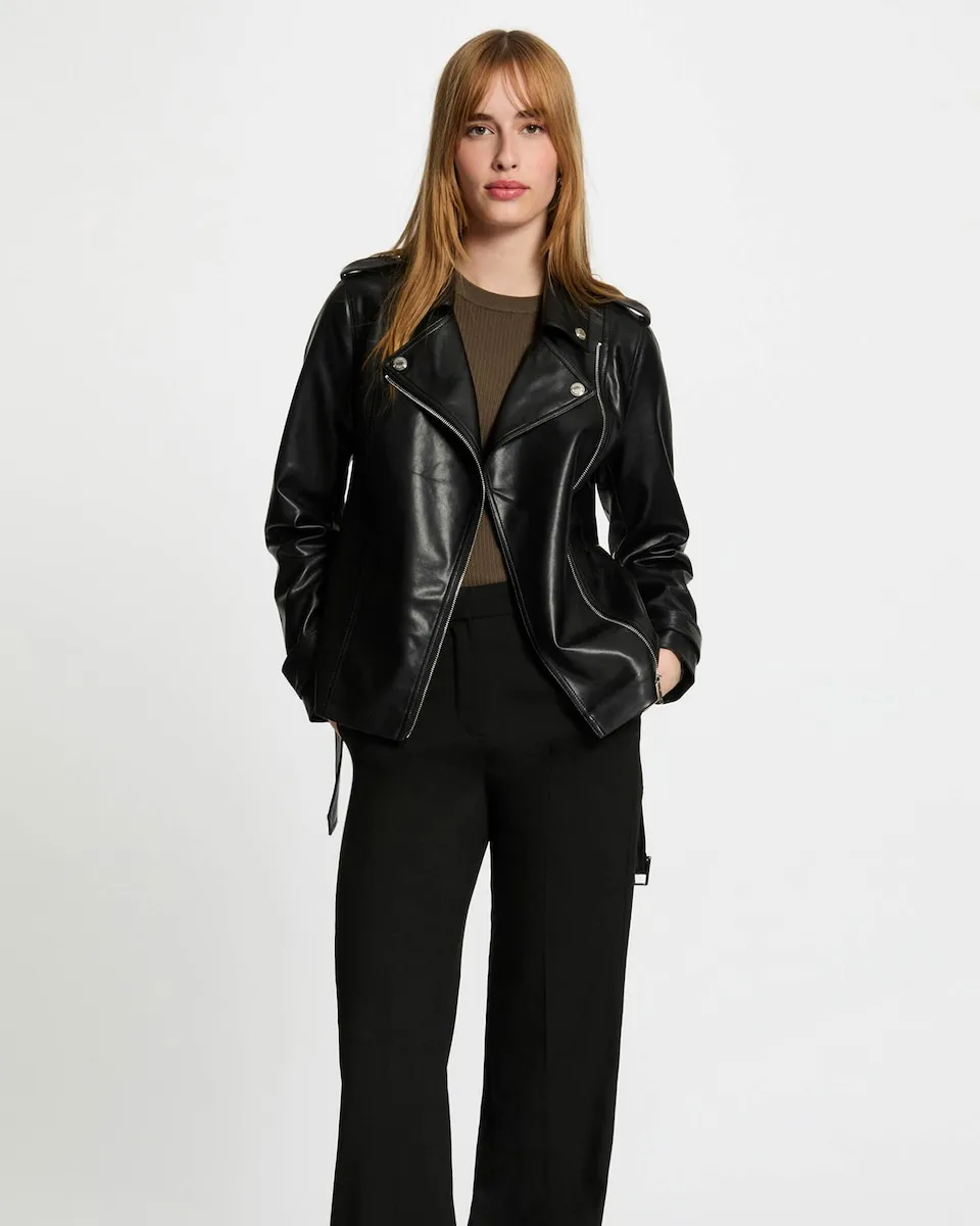 Женская куртка из искусственной кожи Morgan, черный
Женская куртка из искусственной кожи Morgan, черный