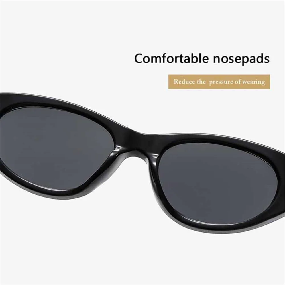 Женские солнцезащитные очки «кошачий глаз» с заклепками, желейного цвета, для занятий спортом на открытом воздухе, бега и верховой езды generic, Black Gray
Женские солнцезащитные очки «кошачий глаз» с заклепками, желейного цвета, для занятий спортом на открытом воздухе, бега и верховой езды generic, Black Gray