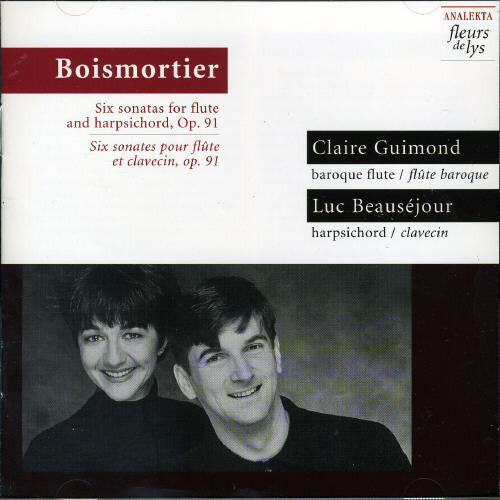 CD диск Boismortier / Beausejour / Guimond: Six Sonates Pour Flute
CD диск Boismortier / Beausejour / Guimond: Six Sonates Pour Flute