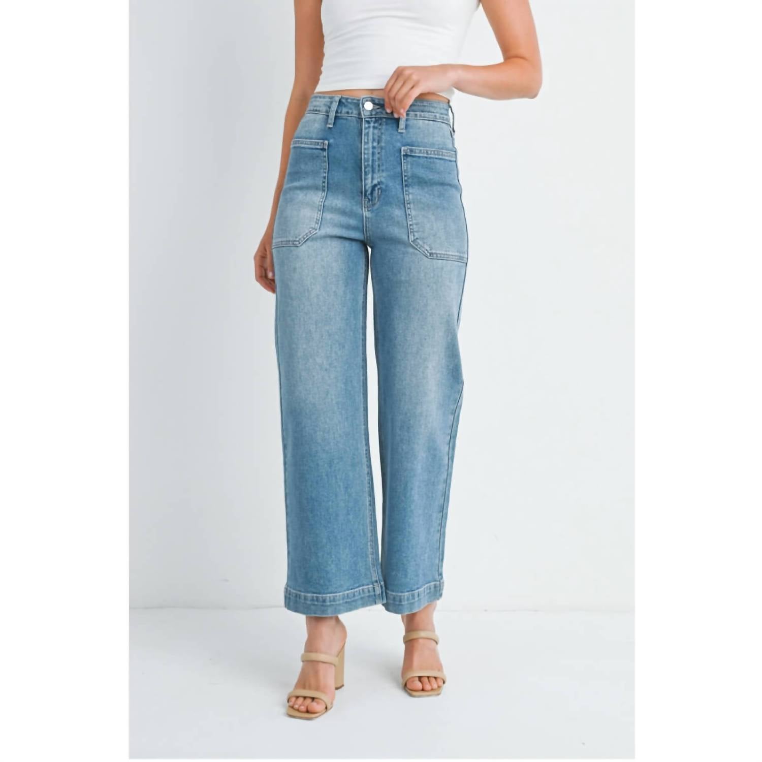 Джинсовые брюки Utility из денима средней степени потертости JBD., цвет medium wash denim
Джинсовые брюки Utility из денима средней степени потертости JBD., цвет medium wash denim