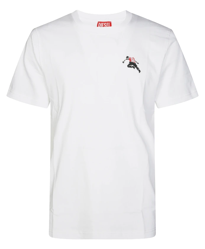 Повседневная хлопковая футболка для мужчин Diesel, белый
Повседневная хлопковая футболка для мужчин Diesel, белый