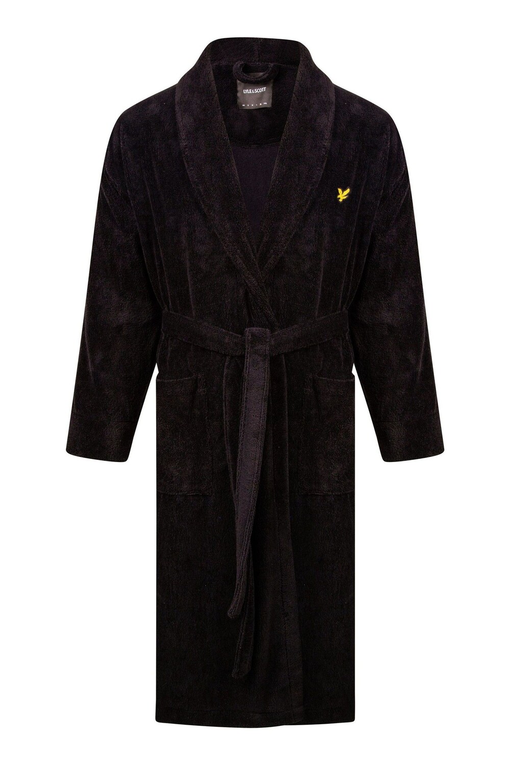 Черный халат Lyle & Scott, черный
Черный халат Lyle & Scott, черный