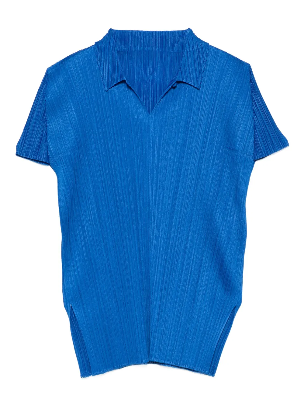 Плиссированный топ на пуговицах Pleats Please Issey Miyake, синий
Плиссированный топ на пуговицах Pleats Please Issey Miyake, синий