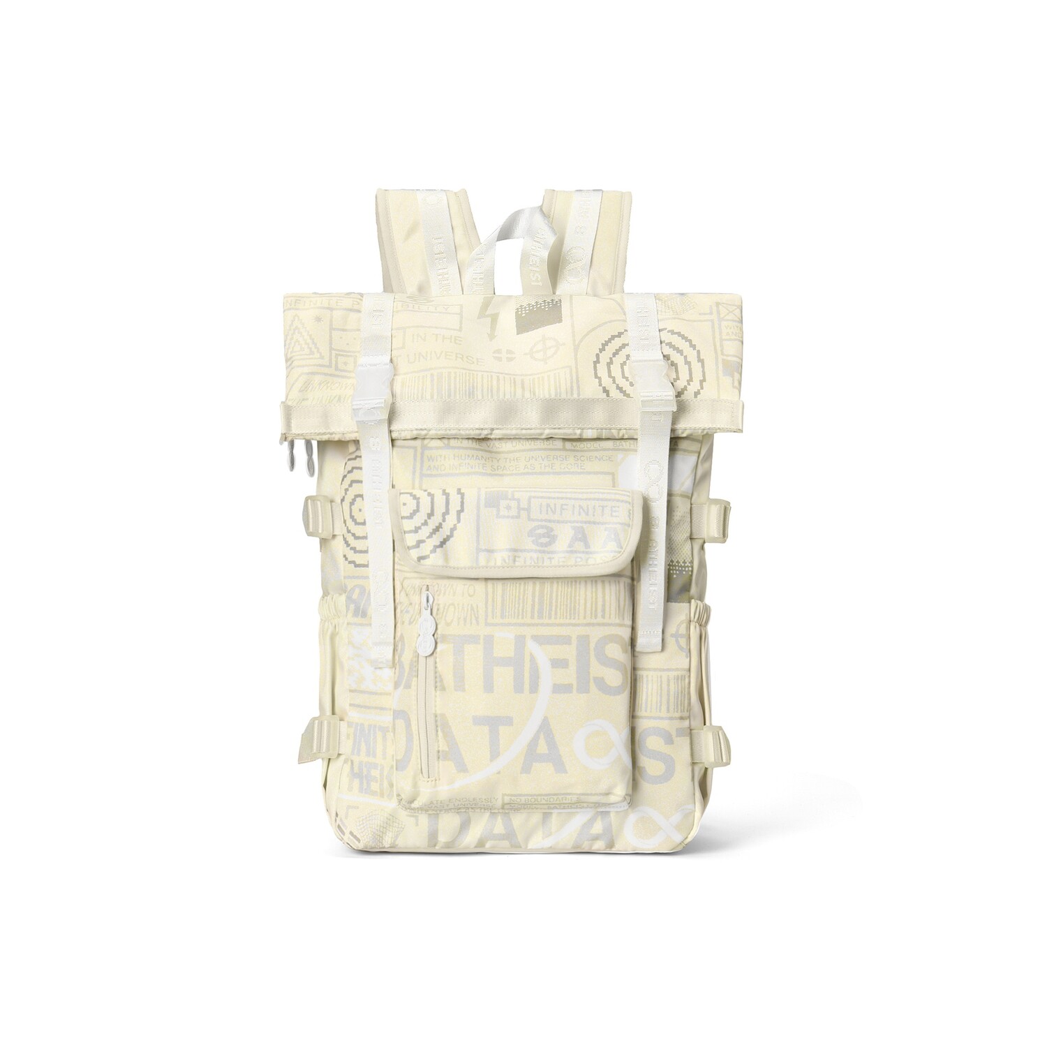 8atheist 8. Рюкзак унисекс «атеист», Бежевый
8atheist 8. Рюкзак унисекс «атеист», Бежевый