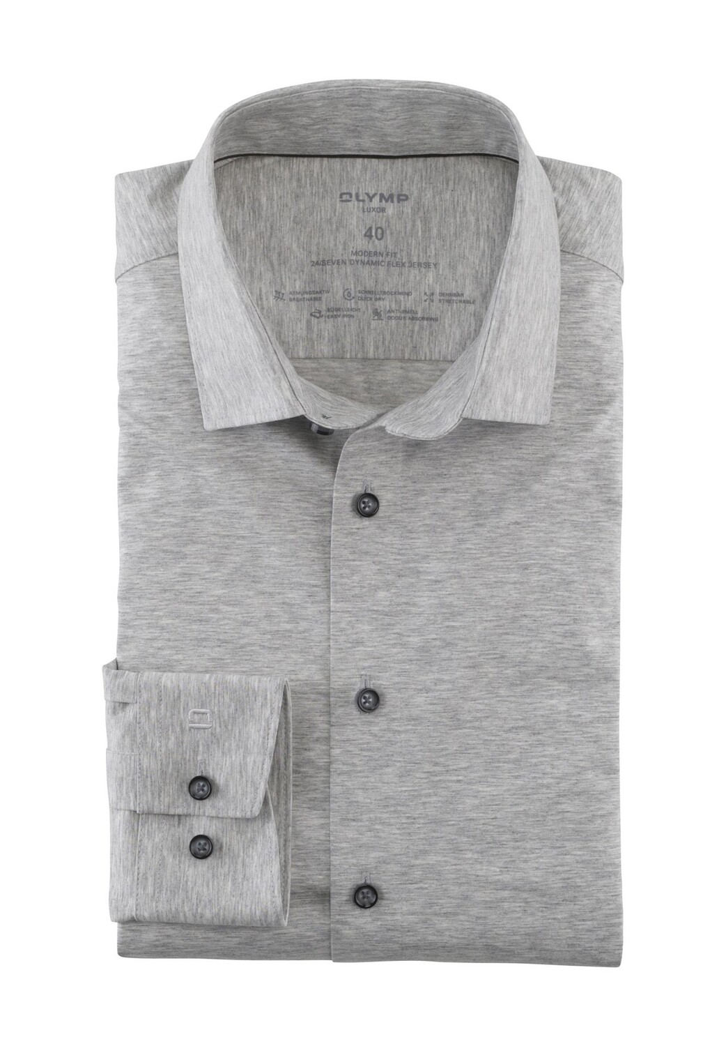 Деловая рубашка Luxor 24/Seven, воротник Кент, мужская OLYMP, цвет Silbergrau
Деловая рубашка Luxor 24/Seven, воротник Кент, мужская OLYMP, цвет Silbergrau