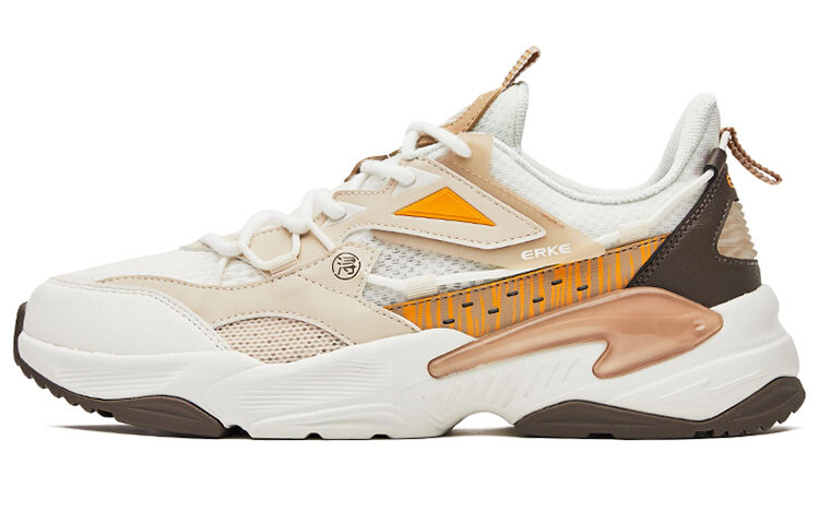 Мужские кроссовки Lifestyle с низким верхом, белый/коричневый Erke
Мужские кроссовки Lifestyle с низким верхом, белый/коричневый Erke