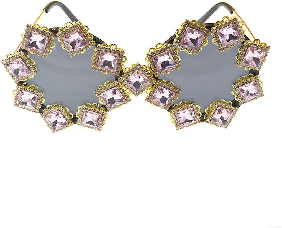 COTIA 2020 Великолепные женские солнцезащитные очки ручной работы с кристаллами и бриллиантами, круглые, с защитой от УФ-излучения UV400, зеркальными линзами и цветочным дизайном, летние очки, Pink
COTIA 2020 Великолепные женские солнцезащитные очки ручной работы с кристаллами и бриллиантами, круглые, с защитой от УФ-излучения UV400, зеркальными линзами и цветочным дизайном, летние очки, Pink