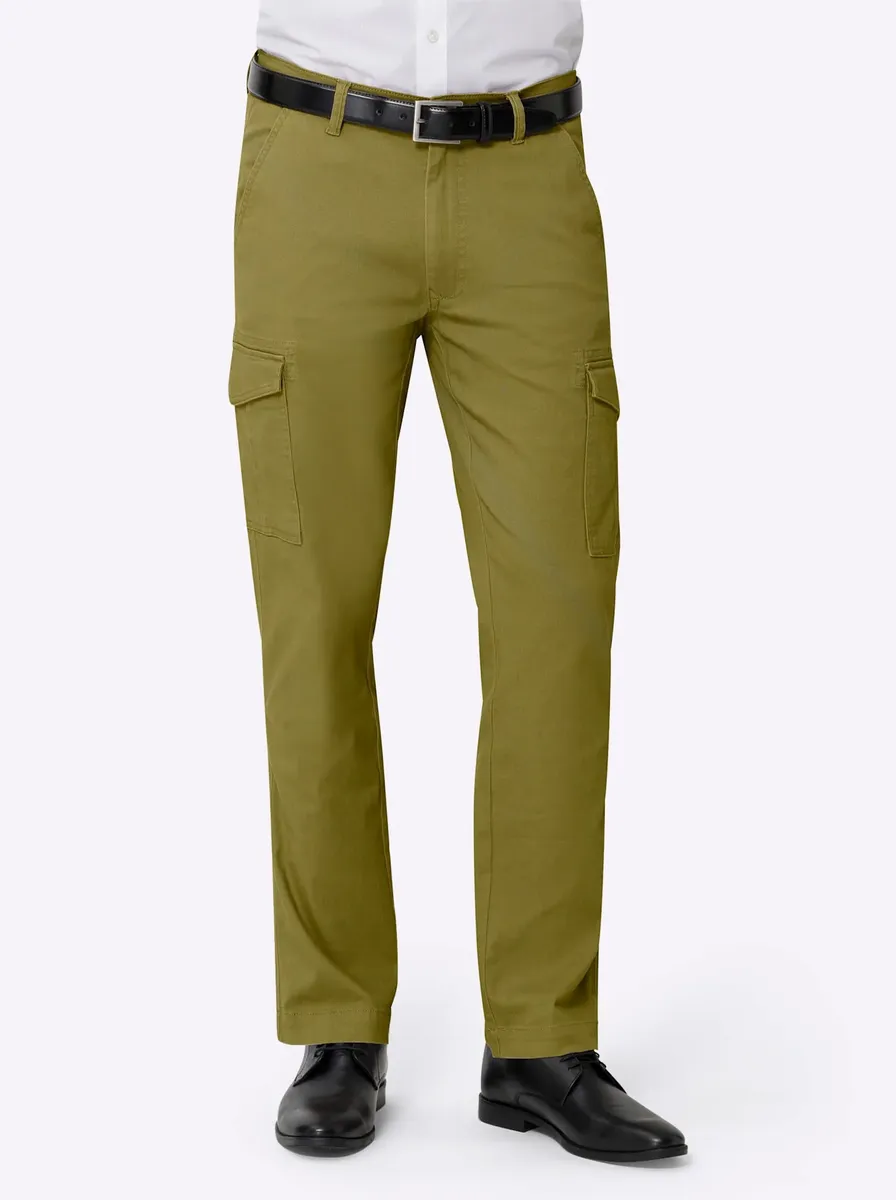 Классические тканые брюки Classic, хаки 
Классические тканые брюки Classic, хаки