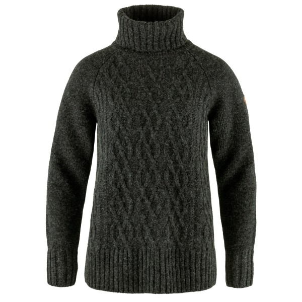 Женский шерстяной свитер с воротничком из косы övik Fjällräven, серый
Женский шерстяной свитер с воротничком из косы övik Fjällräven, серый