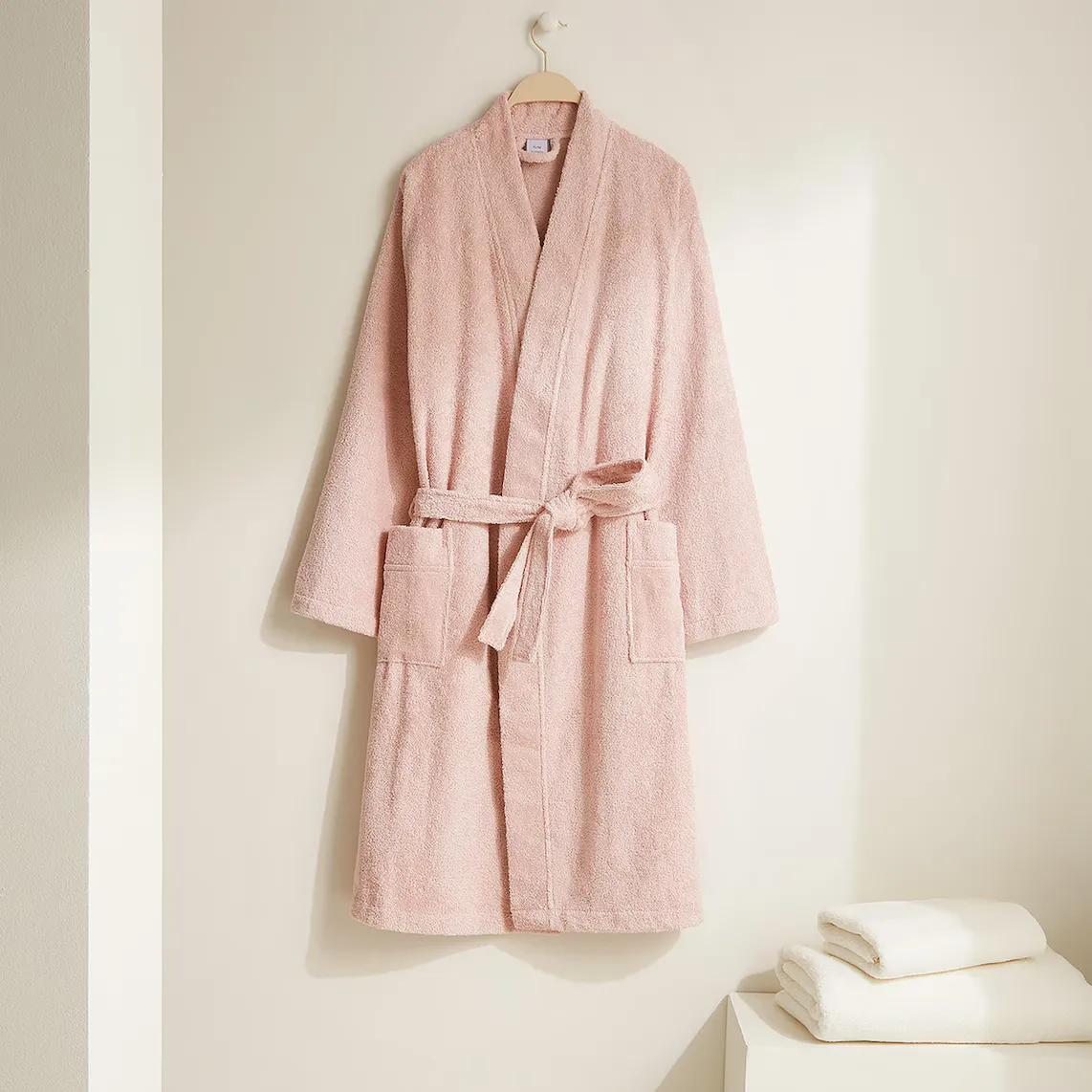 Халат-кимоно Египетский хлопок 420 гр/м2 El Corte Inglés, бледно-розовый
Халат-кимоно Египетский хлопок 420 гр/м2 El Corte Inglés, бледно-розовый