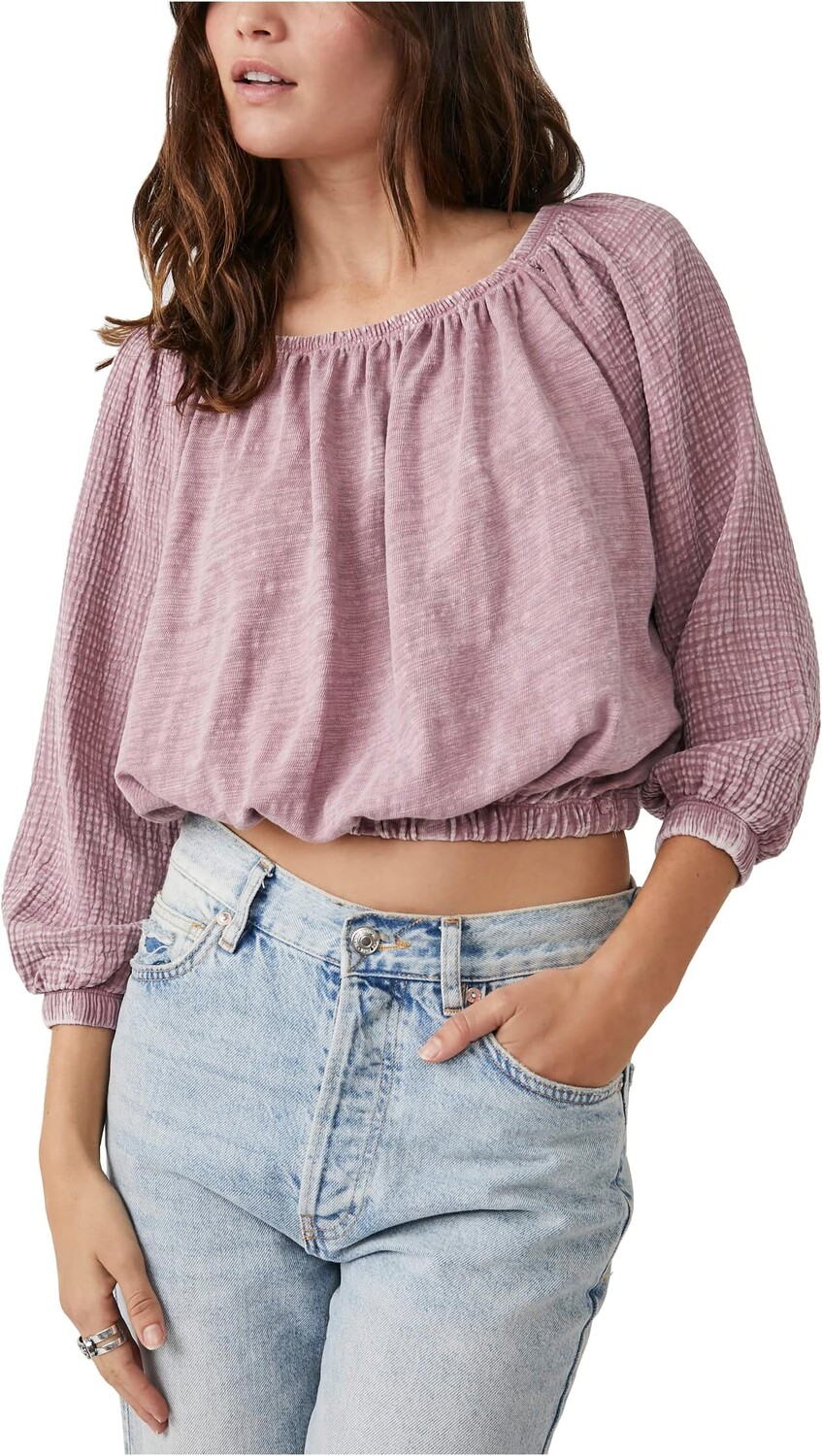 Топ Free People Parfait Bubble, цвет Dried Currant
Топ Free People Parfait Bubble, цвет Dried Currant