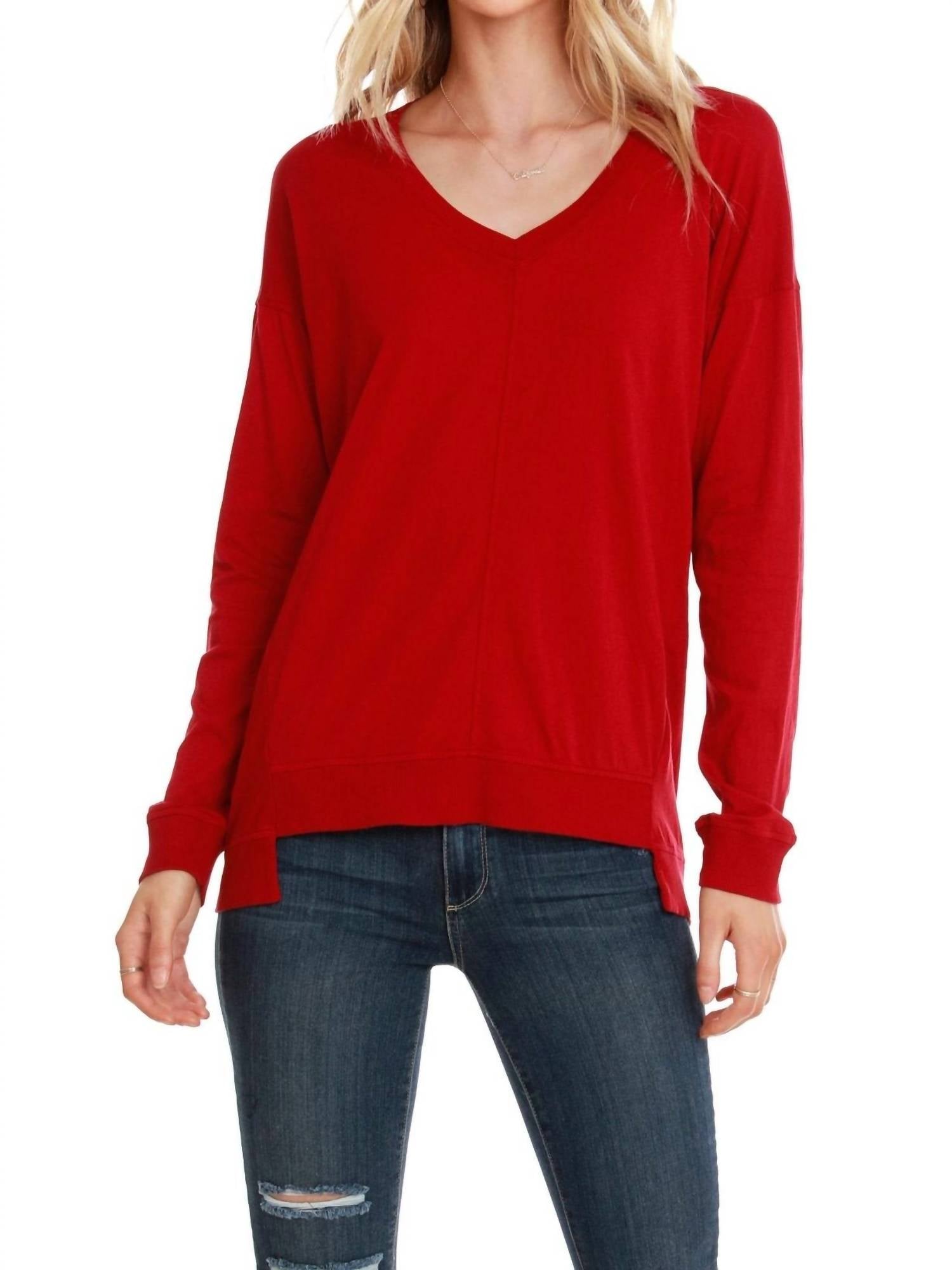 Футболка Rib Mix Step Hem в кирпичах bobi, цвет bricks
Футболка Rib Mix Step Hem в кирпичах bobi, цвет bricks