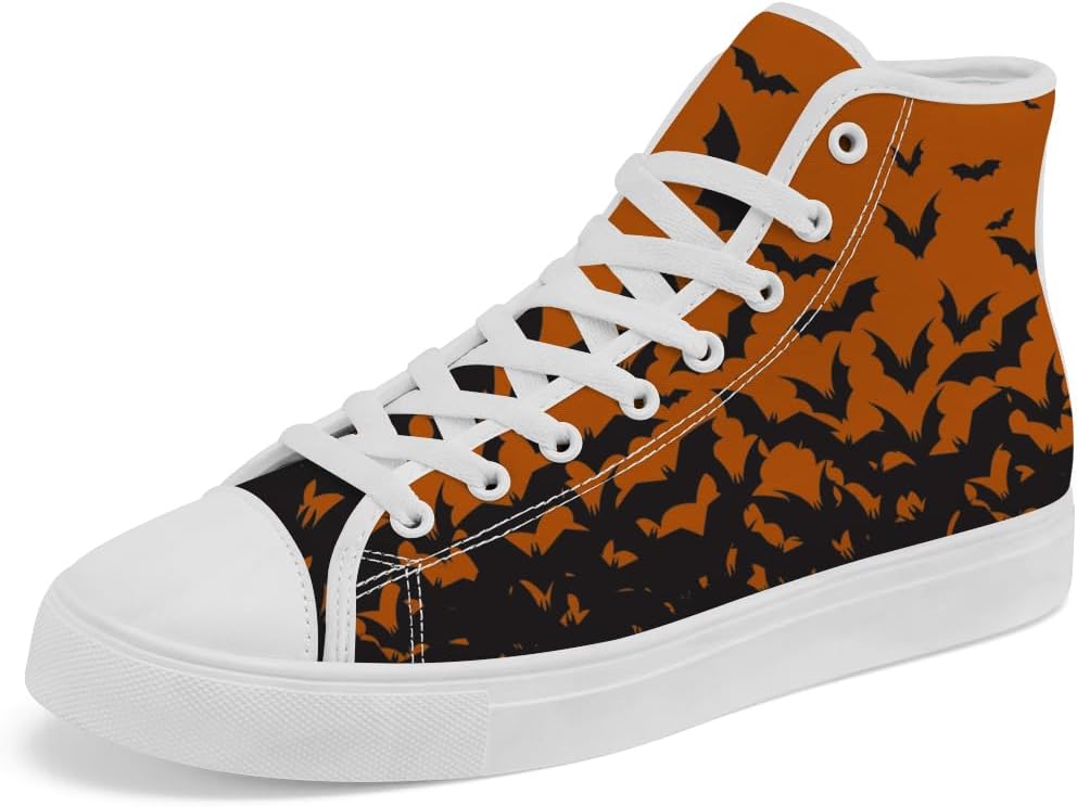 Высокие кеды из канвы для женщин и мужчин Бэт высокие кроссовки на шнуровке повседневные Chebing, оранжевый
Высокие кеды из канвы для женщин и мужчин Бэт высокие кроссовки на шнуровке повседневные Chebing, оранжевый