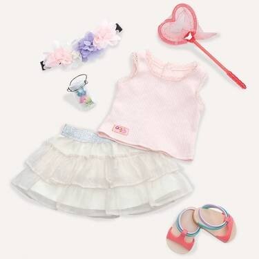 Комплект одежды для куклы - МОМЕНТ БАБОЧКИ - OurGeneration
Комплект одежды для куклы - МОМЕНТ БАБОЧКИ - OurGeneration