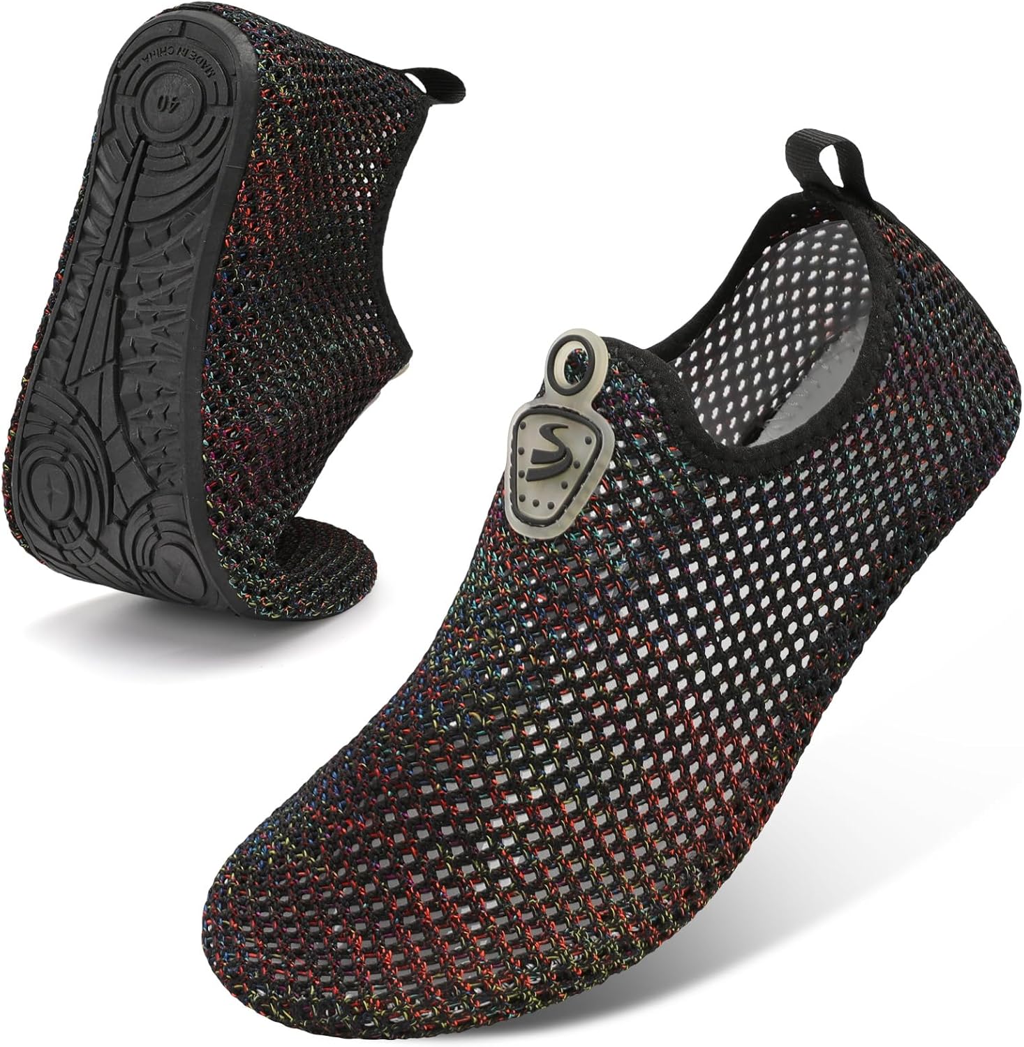 Женские и мужские водные туфли Spesoul с быстрым высыханием, пляжные и для плавания, обувь-босоножки, акваноски, наружные носки для бассейна, реки и дайвинга, черный
Женские и мужские водные туфли Spesoul с быстрым высыханием, пляжные и для плавания, обувь-босоножки, акваноски, наружные носки для бассейна, реки и дайвинга, черный