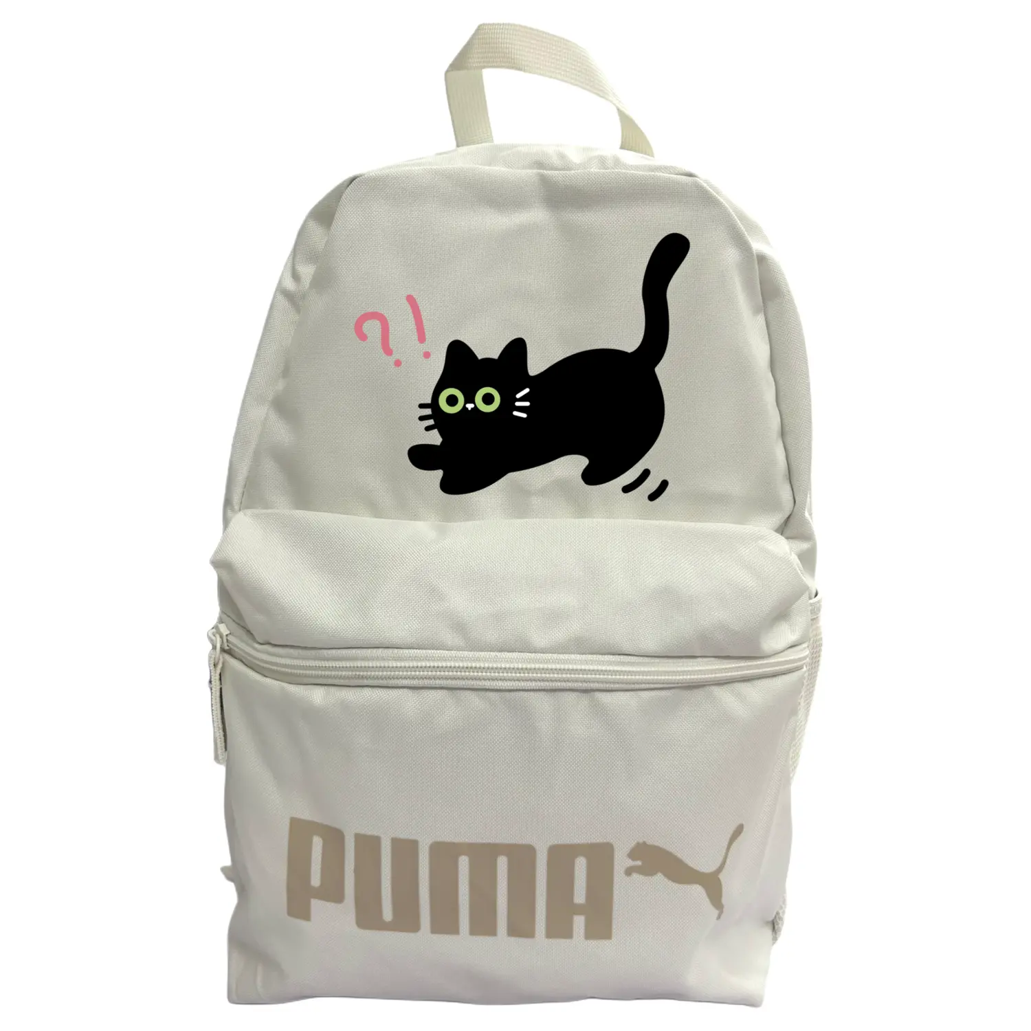 PUMA Тканевый рюкзак унисекс белый, Scared Cat 
PUMA Тканевый рюкзак унисекс белый, Scared Cat