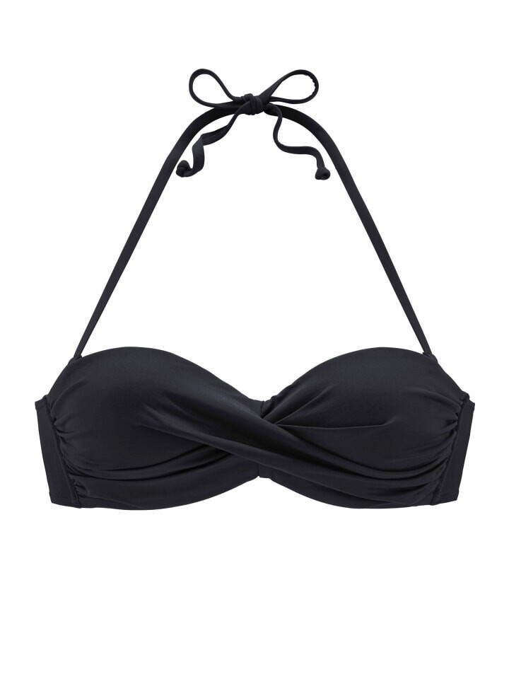 Верх бикини LASCANA, черный
Верх бикини LASCANA, черный