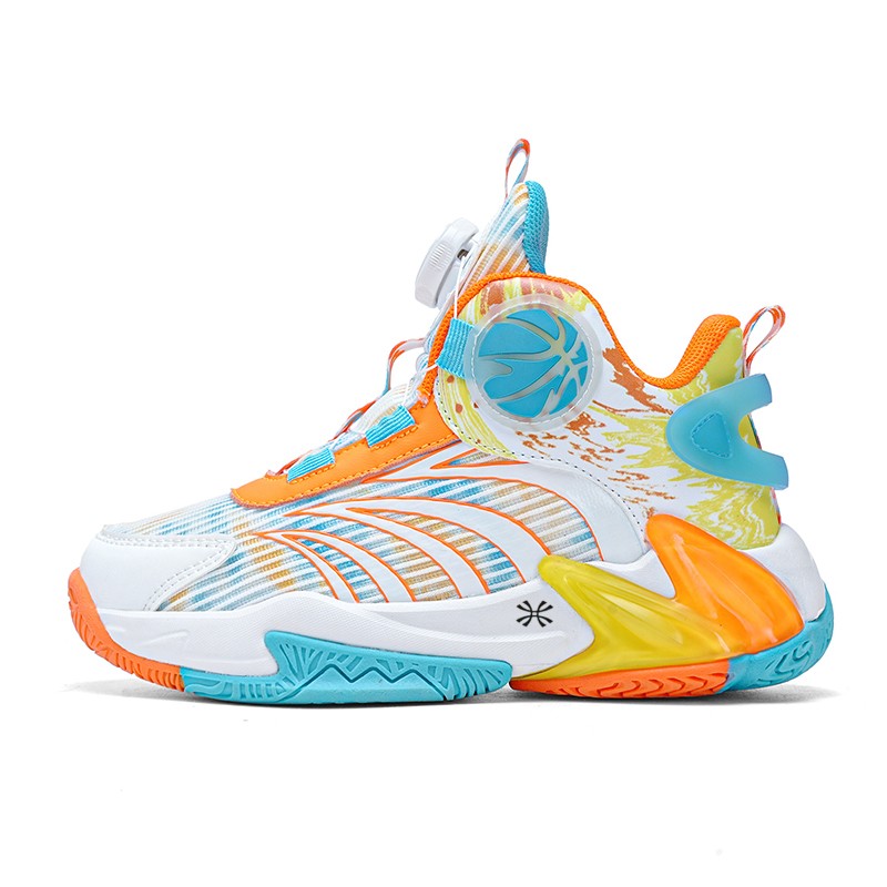 Детские баскетбольные кроссовки средней высоты YUZHAOLIN, белый/оранжевый
Детские баскетбольные кроссовки средней высоты YUZHAOLIN, белый/оранжевый